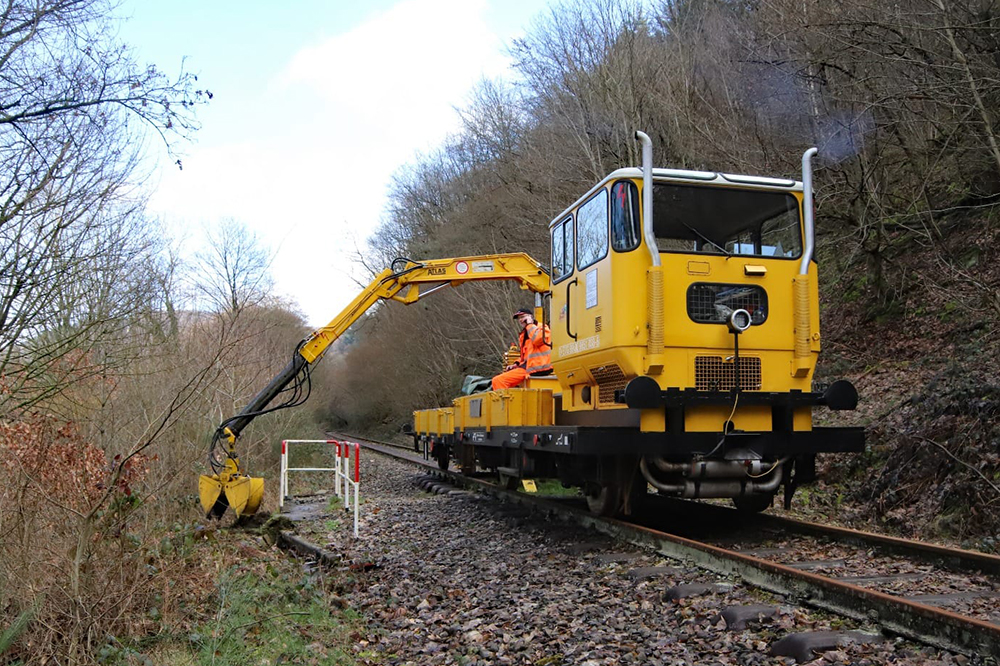 Brexbachtalbahn - unser Klv 53 im Einsatz